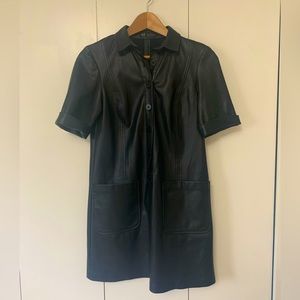 Zara Leather Dress